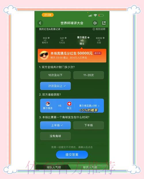 世界杯竞猜应用精选：顶级赛事博彩平台全面评测