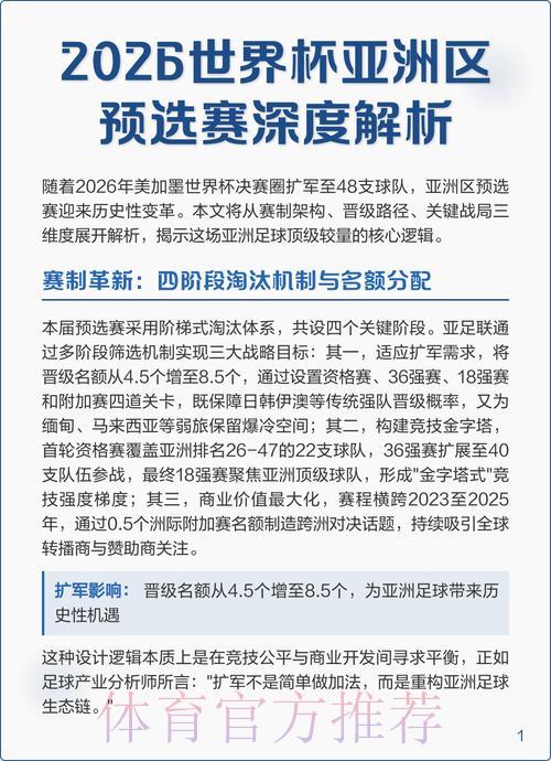 2026世界杯预选赛全程实时数据深度解析 2026世界杯预选赛全程实时数据深度解析